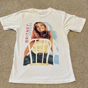 Britney Spears T-Shirt Size Small 100 % Cotton In Good Condition